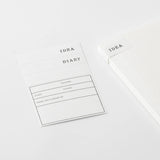 Crafted in Japan, this minimalist notebook is designed to enhance your writing experience. Inside, you'll find the high-quality Midori Diary (MD) paper, first developed in 1960 and refined ever since. Midori has rigorously tested this paper with various writing instruments to ensure quality, checking for ink feathering or bleeding, drying time, the smoothness of pen tips on the surface, and the tactile feel. The result is a paper that resists bleeding and feathering and is fountain-pen friendly, ensuring a 