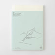 
MD paper offers excellent writing comfort and prevents bleed-through, even with a fountain pen. Sewn and bound flat, it's a simple, high-quality diary whose streamlined design takes advantage of the quality of the material and inspires the user's creativity.
MD paper is used not only for the main text but also for the cover and endpapers, ensuring the ultimate writing experience.