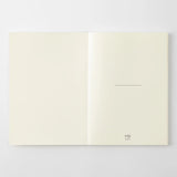 
MD paper offers excellent writing comfort and prevents bleed-through, even with a fountain pen. Sewn and bound flat, it's a simple, high-quality diary whose streamlined design takes advantage of the quality of the material and inspires the user's creativity.
MD paper is used not only for the main text but also for the cover and endpapers, ensuring the ultimate writing experience.
