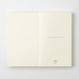 Ample margins and a simple, easy-to-use format. Starting December 2026 (14 months). This diary features a flexible monthly block format with ample margins, and a combination of 8-ruled and plain memo pages.


The MD paper offers excellent writing comfort and prevents bleed-through, even with a fountain pen. The flat-opening thread binding ensures a simple, high-quality diary that takes advantage of the quality of the material and inspires creativity with its streamlined design. MD paper is used not only for