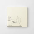 MD Notebook Thick A5 Square – Blank front cover with minimalist cream MD Paper design.