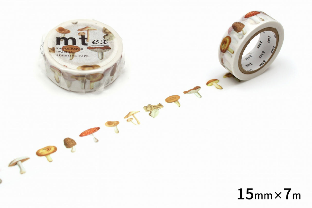 MT ex Washi Tape - Mushroom