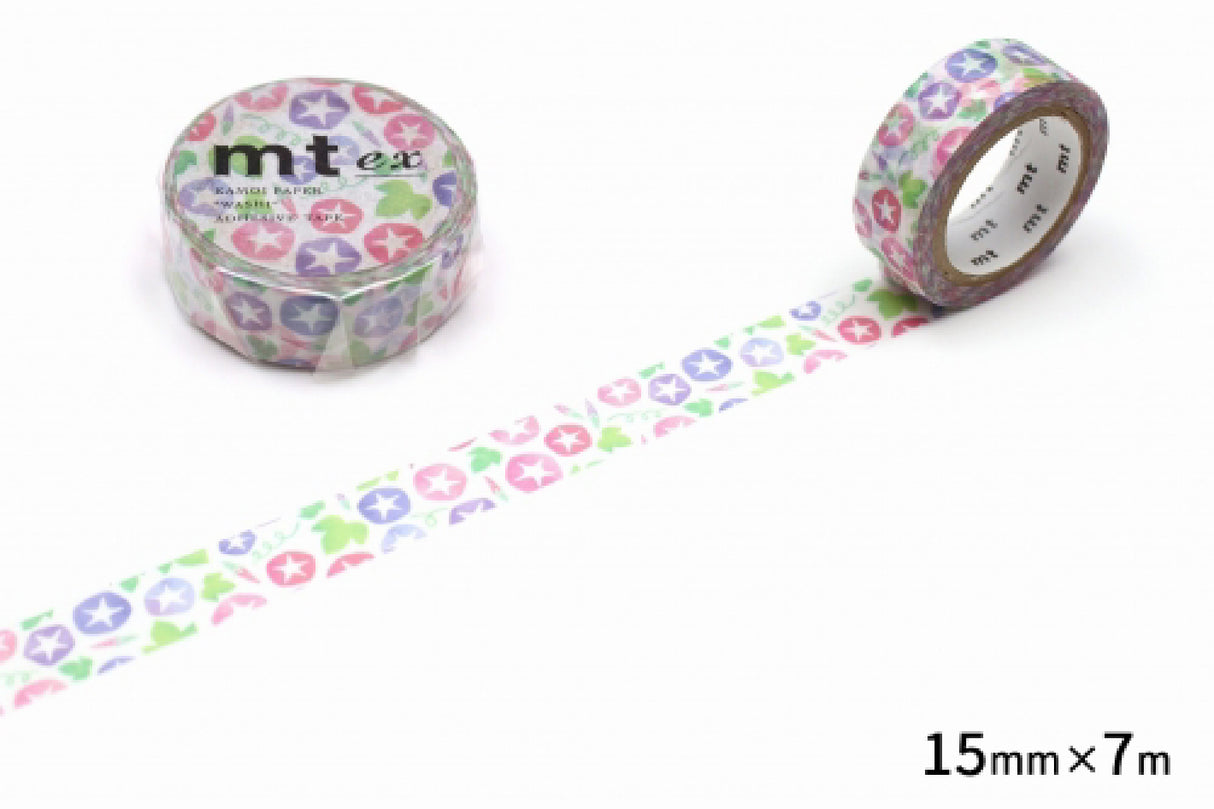 MT ex Washi Tape - Morning Glory