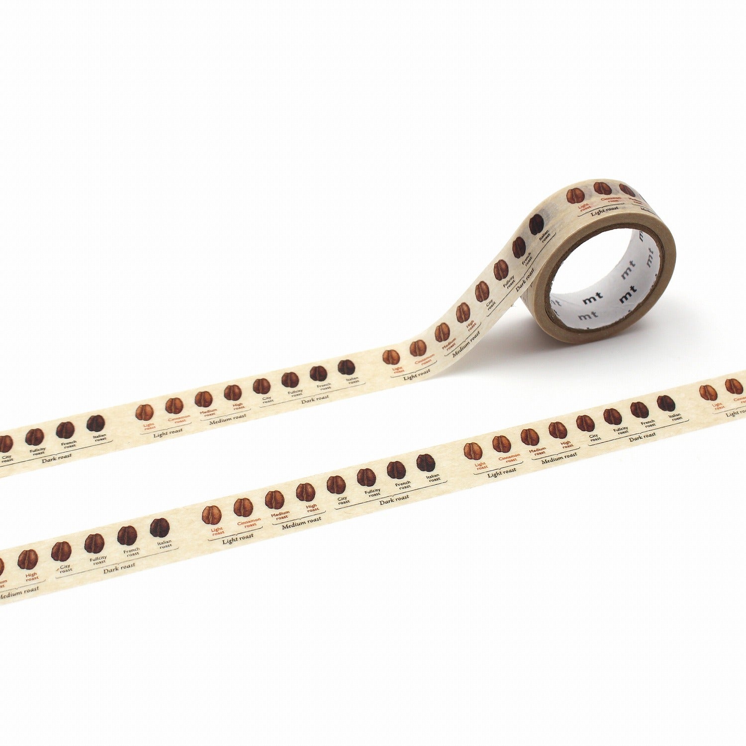 mt is the original washi masking tape, made in Japan by Kamoi Kakoshi. mt is colourful tape which is easy to tear by hand and reposition on nearly any surface. Write on it, layer it, and use it on paper, gifts, objects or the wall (mt won't damage paint - why not make a tape collage?) mt washi masking tape is now sold throughout the world in hundreds of colours and patterns.

Enjoy mt as a part of your daily life, adding a little colour everywhere.

For this collection we collected&nbsp;waste coffee filter 