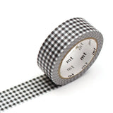 mt is the original washi masking tape, made in Japan by Kamoi Kakoshi. mt is colourful tape which is easy to tear by hand and reposition on nearly any surface. Write on it, layer it, and use it on paper, gifts, objects or the wall (mt won't damage paint - why not make a tape collage?) mt washi masking tape is now sold throughout the world in hundreds of colours and patterns.

Enjoy mt as a part of your daily life, adding a little colour everywhere.

All tapes are 15mm x 7m (0.6"X23')