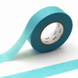mt is the original washi masking tape, made in Japan by Kamoi Kakoshi. mt is colourful tape which is easy to tear by hand and reposition on nearly any surface. Write on it, layer it, and use it on paper, gifts, objects or the wall (mt won't damage paint - why not make a tape collage?) mt washi masking tape is now sold throughout the world in hundreds of colours and patterns.

The brilliant, saturated color of 'ganshin' tape is created when the base paper is dyed with colored resin. This unique process also 