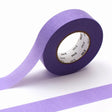 mt is the original washi masking tape, made in Japan by Kamoi Kakoshi. mt is colourful tape which is easy to tear by hand and reposition on nearly any surface. Write on it, layer it, and use it on paper, gifts, objects or the wall (mt won't damage paint - why not make a tape collage?) mt washi masking tape is now sold throughout the world in hundreds of colours and patterns.

The brilliant, saturated color of 'ganshin' tape is created when the base paper is dyed with colored resin. This unique process also 