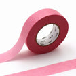 mt is the original washi masking tape, made in Japan by Kamoi Kakoshi. mt is colourful tape which is easy to tear by hand and reposition on nearly any surface. Write on it, layer it, and use it on paper, gifts, objects or the wall (mt won't damage paint - why not make a tape collage?) mt washi masking tape is now sold throughout the world in hundreds of colours and patterns.

The brilliant, saturated color of 'ganshin' tape is created when the base paper is dyed with colored resin. This unique process also 