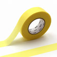 mt is the original washi masking tape, made in Japan by Kamoi Kakoshi. mt is colourful tape which is easy to tear by hand and reposition on nearly any surface. Write on it, layer it, and use it on paper, gifts, objects or the wall (mt won't damage paint - why not make a tape collage?) mt washi masking tape is now sold throughout the world in hundreds of colours and patterns.

The brilliant, saturated color of 'ganshin' tape is created when the base paper is dyed with colored resin. This unique process also 