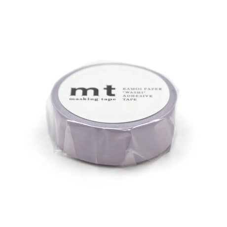 mt is the original washi masking tape, made in Japan by Kamoi Kakoshi. mt is colourful tape which is easy to tear by hand and reposition on nearly any surface. Write on it, layer it, and use it on paper, gifts, objects or the wall (mt won't damage paint - why not make a tape collage?) mt washi masking tape is now sold throughout the world in hundreds of colours and patterns.

Enjoy mt as a part of your daily life, adding a little colour everywhere.

All tapes are 15mm x 7m (0.6"X23')