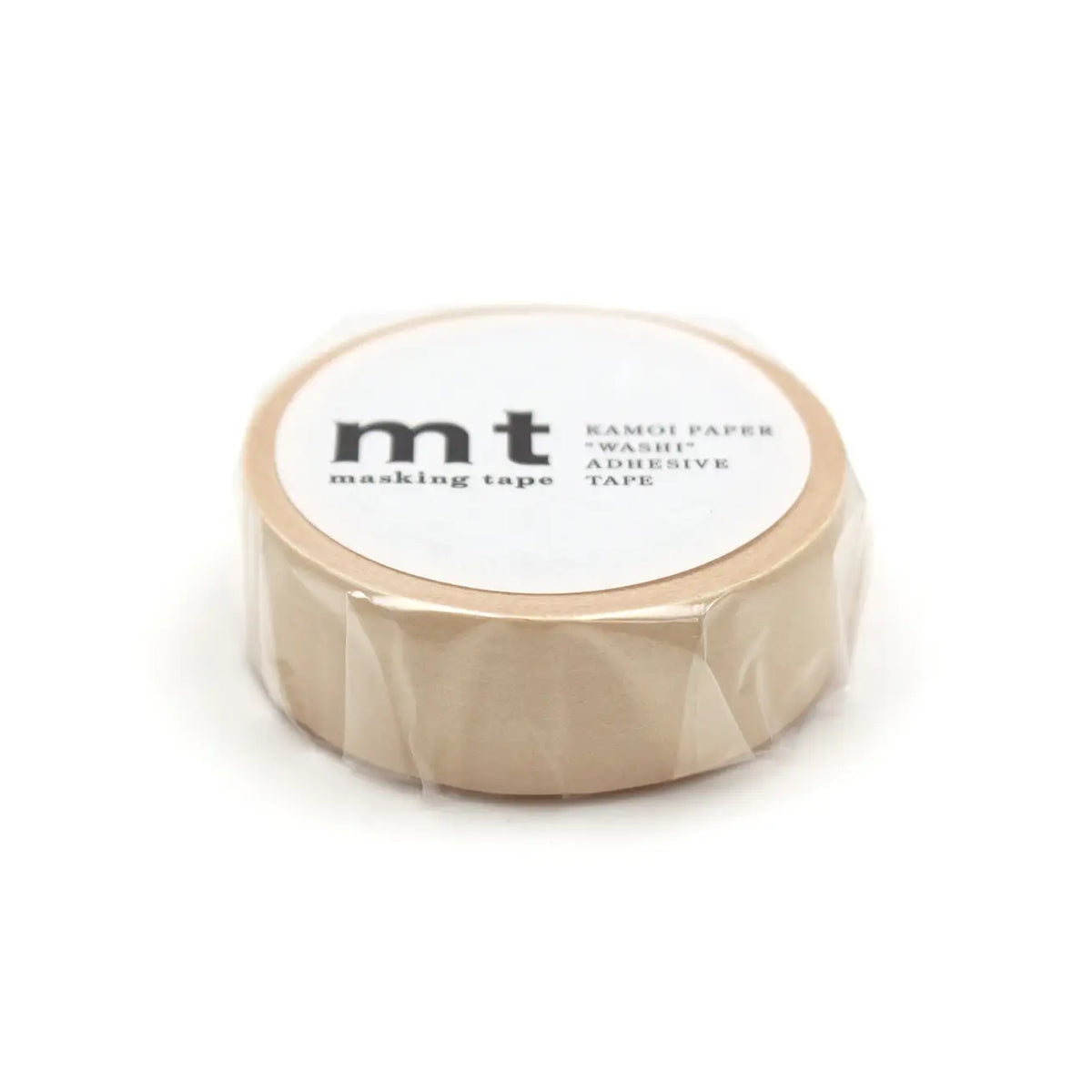 MT Washi Tape - Pastel Marigold

mt is the original washi masking tape, made in Japan by Kamoi Kakoshi. mt is colourful tape which is easy to tear by hand and reposition on nearly any surface. Write on it, layer it, and use it on paper, gifts, objects or the wall (mt won't damage paint - why not make a tape collage?) mt washi masking tape is now sold throughout the world in hundreds of colours and patterns.

Enjoy mt as a part of your daily life, adding a little colour everywhere.

All tapes are 15mm x 7m (