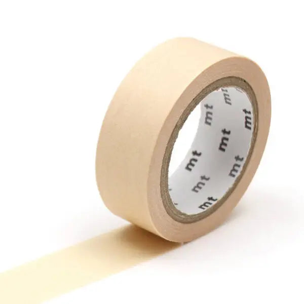 MT Washi Tape - Pastel Marigold

mt is the original washi masking tape, made in Japan by Kamoi Kakoshi. mt is colourful tape which is easy to tear by hand and reposition on nearly any surface. Write on it, layer it, and use it on paper, gifts, objects or the wall (mt won't damage paint - why not make a tape collage?) mt washi masking tape is now sold throughout the world in hundreds of colours and patterns.

Enjoy mt as a part of your daily life, adding a little colour everywhere.

All tapes are 15mm x 7m (