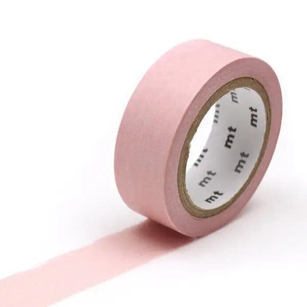 mt is the original washi masking tape, made in Japan by Kamoi Kakoshi. mt is colourful tape which is easy to tear by hand and reposition on nearly any surface. Write on it, layer it, and use it on paper, gifts, objects or the wall (mt won't damage paint - why not make a tape collage?) mt washi masking tape is now sold throughout the world in hundreds of colours and patterns.

Enjoy mt as a part of your daily life, adding a little colour everywhere.

All tapes are 15mm x 7m (0.6"X23')
