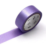 MT Washi Tape - Silky Purple

mt is the original washi masking tape, made in Japan by Kamoi Kakoshi. mt is colourful tape which is easy to tear by hand and reposition on nearly any surface. Write on it, layer it, and use it on paper, gifts, objects or the wall (mt won't damage paint - why not make a tape collage?) mt washi masking tape is now sold throughout the world in hundreds of colours and patterns.

Enjoy mt as a part of your daily life, adding a little colour everywhere.

All tapes are 15mm x 7m (0.6