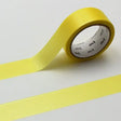 mt is the original washi masking tape, made in Japan by Kamoi Kakoshi. mt is colourful tape which is easy to tear by hand and reposition on nearly any surface. Write on it, layer it, and use it on paper, gifts, objects or the wall (mt won't damage paint - why not make a tape collage?) mt washi masking tape is now sold throughout the world in hundreds of colours and patterns.

Enjoy mt as a part of your daily life, adding a little colour everywhere.

All tapes are 15mm x 7m (0.6"X23')
