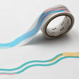 mt is the original washi masking tape, made in Japan by Kamoi Kakoshi. mt is colourful tape which is easy to tear by hand and reposition on nearly any surface. Write on it, layer it, and use it on paper, gifts, objects or the wall (mt won't damage paint - why not make a tape collage?) mt washi masking tape is now sold throughout the world in hundreds of colours and patterns.

Enjoy mt as a part of your daily life, adding a little colour everywhere.

All tapes are 15mm x 7m (0.6"X23')