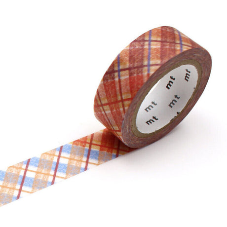 MT ex Washi Tape - Crayon Check

Mt is the original washi masking tape, made in Japan by kamoi kakoshi. Mt is colourful tape which is easy to tear by hand and reposition on nearly any surface. Write on it, layer it, and use it on paper, gifts, objects or the wall (mt won't damage paint - why not make a tape collage?)

Enjoy mt as a part of your daily life, adding a little color everywhere.

15mm x 7m (1.77"X16')

Includes one roll of washi tape