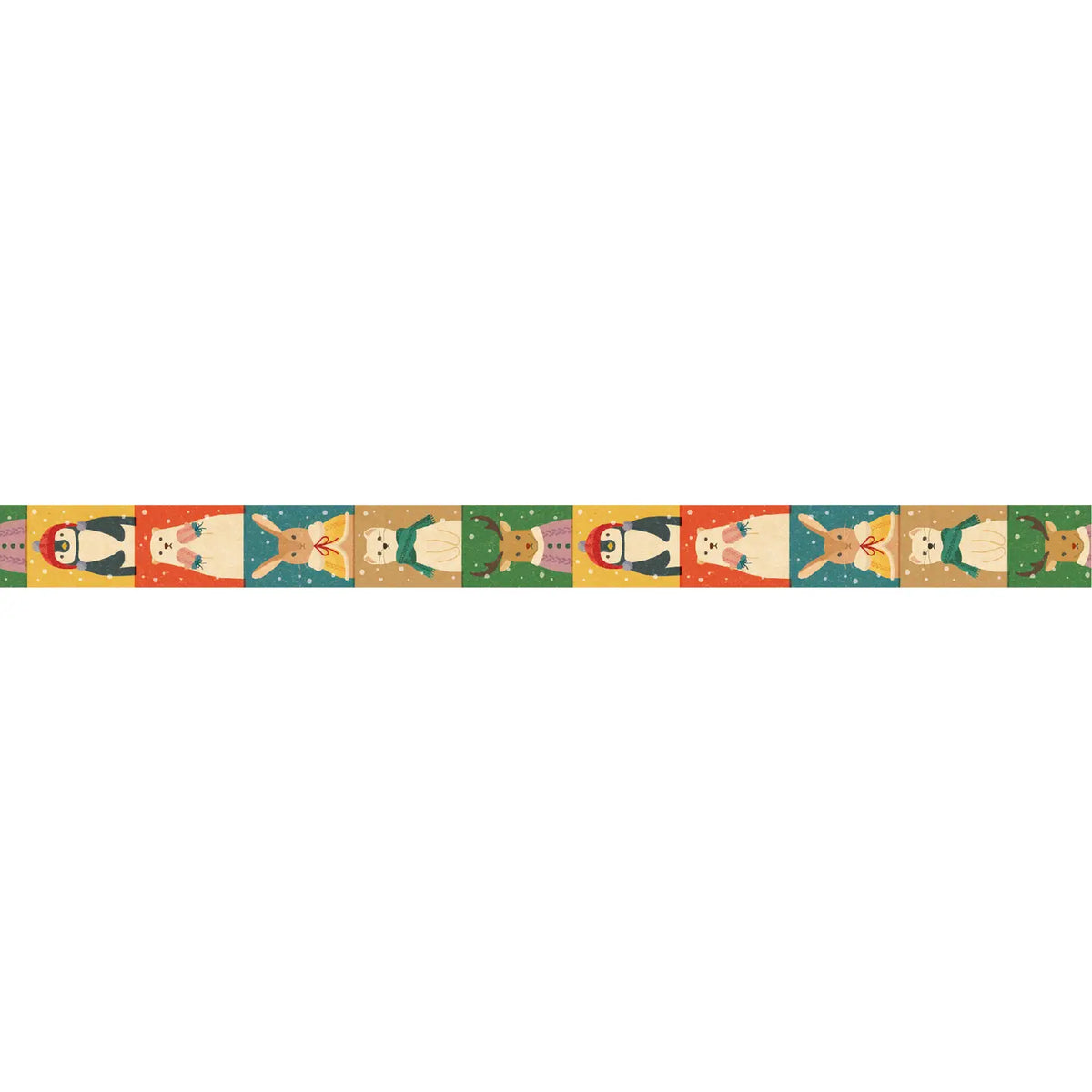 MT ex Washi Tape - Winter Attire

mt is the original washi masking tape, made in Japan by Kamoi Kakoshi. mt is colourful tape which is easy to tear by hand and reposition on nearly any surface. Write on it, layer it, and use it on paper, gifts, objects or the wall (mt won't damage paint - why not make a tape collage?) mt washi masking tape is now sold throughout the world in hundreds of colours and patterns.

Enjoy mt as a part of your daily life, adding a little colour everywhere.

All tapes are 15mm x 7m 
