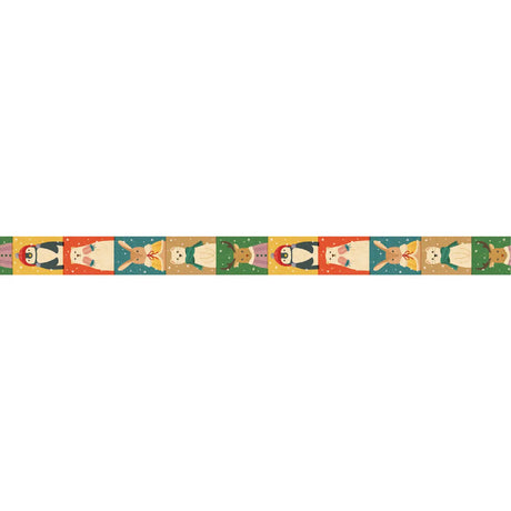 MT ex Washi Tape - Winter Attire

mt is the original washi masking tape, made in Japan by Kamoi Kakoshi. mt is colourful tape which is easy to tear by hand and reposition on nearly any surface. Write on it, layer it, and use it on paper, gifts, objects or the wall (mt won't damage paint - why not make a tape collage?) mt washi masking tape is now sold throughout the world in hundreds of colours and patterns.

Enjoy mt as a part of your daily life, adding a little colour everywhere.

All tapes are 15mm x 7m 