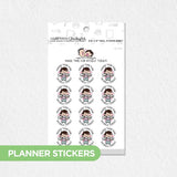 Made Time For Myself Today Planner Stickers