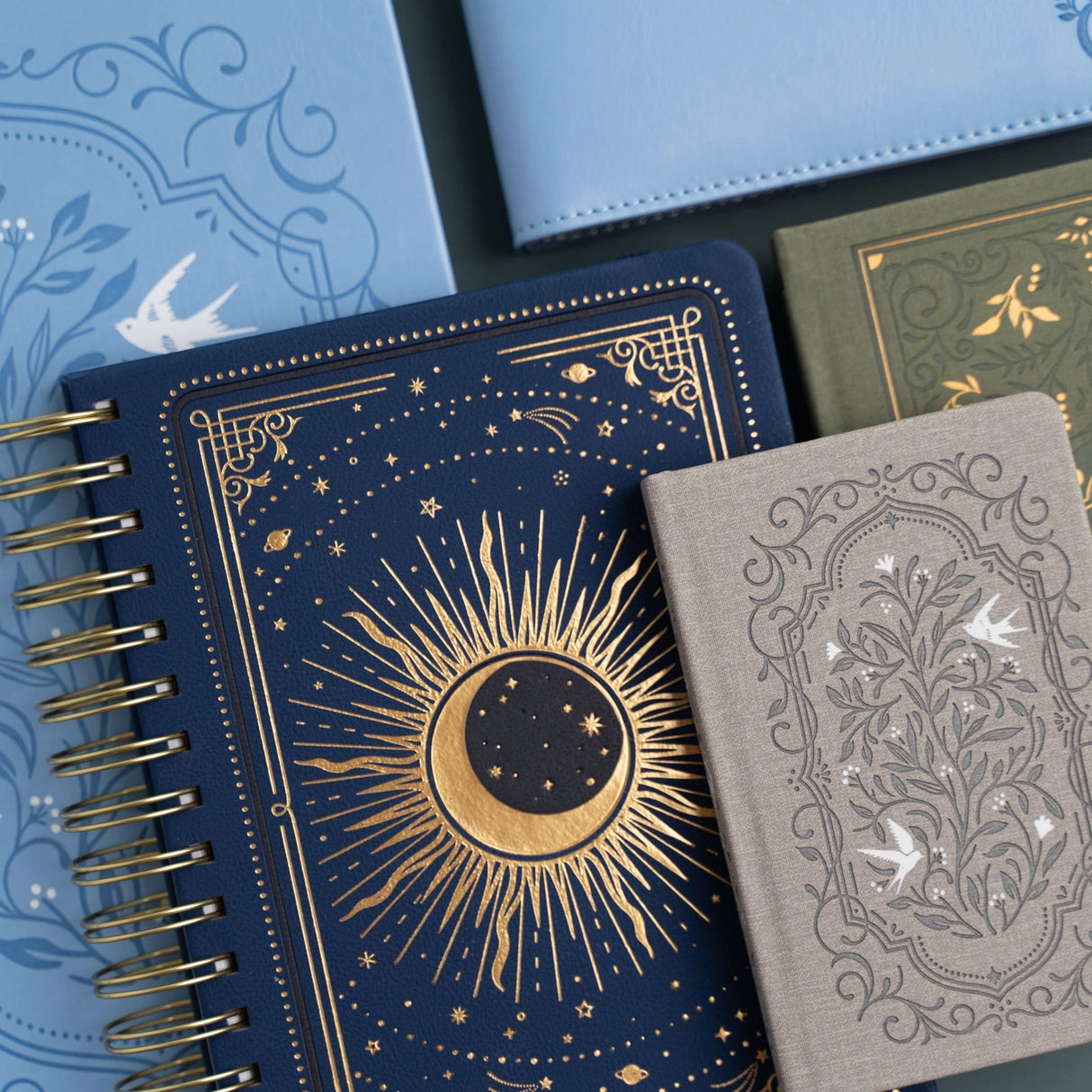 Archer and Olive Notebook: Majestic Skies A5 Dated Planner