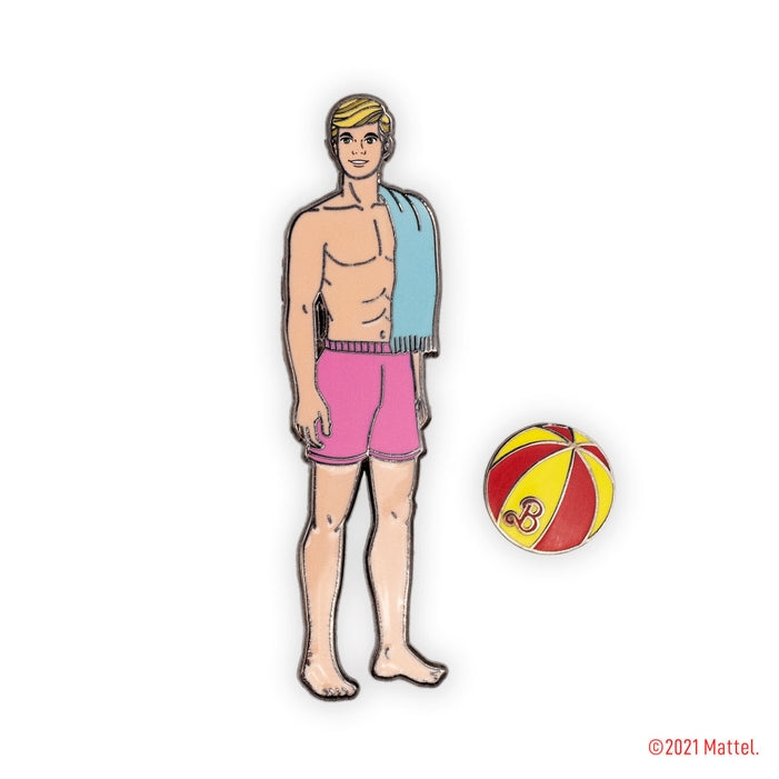 Malibu Ken™ with Beach Ball Pin Set Barbie®