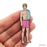 Malibu Ken™ with Beach Ball Pin Set Barbie®