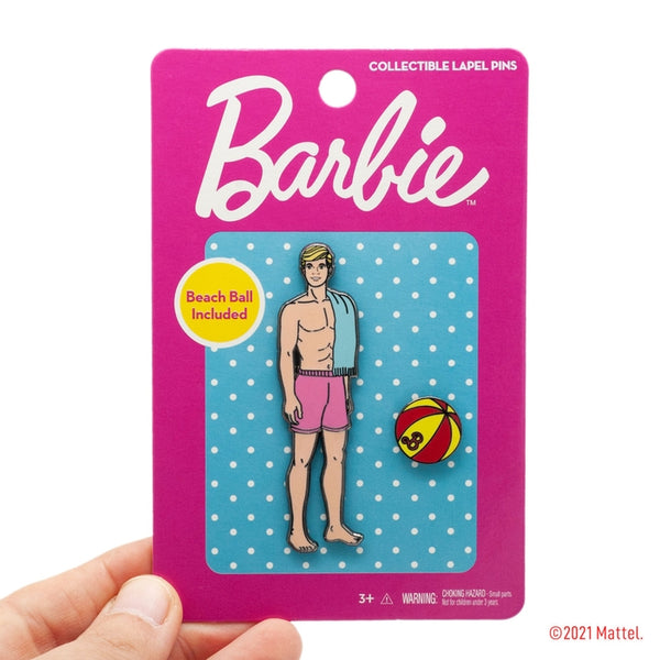 Malibu Ken™ with Beach Ball Pin Set Barbie®