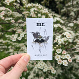 Manta Ray Enamel Pin