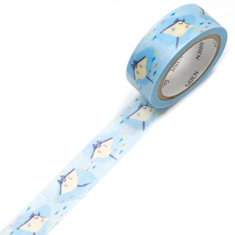 Cinta washi de manta raya