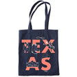 Maptote - Texas Font Denim Tote