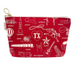 Maptote - Texas Zipped Pouch