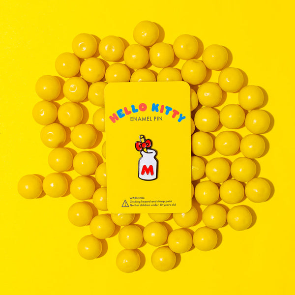 Hello Kitty x Punky Pins Milk Bottle Enamel Pin