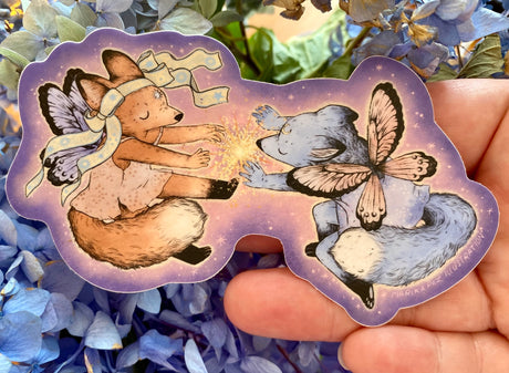 Marika Paz Illustration - Fairy Fox Sticker