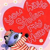Marika Paz Illustration - Stolen My Heart Card