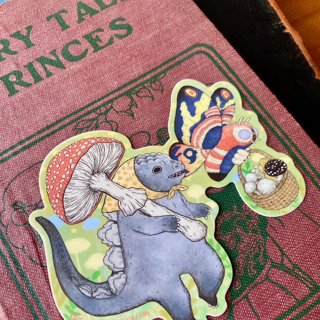 Marika Paz Vinyl Sticker - Kaiju Mushroom