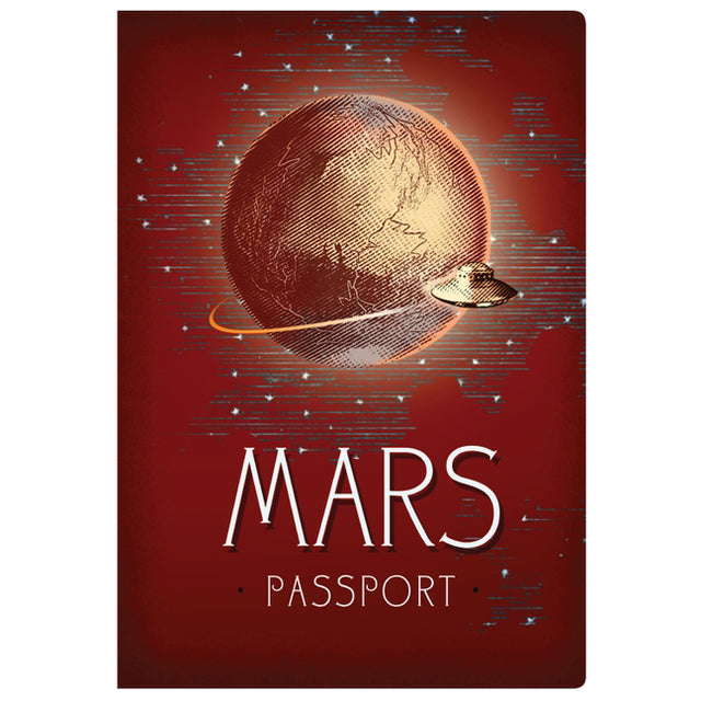 Mars Passport Notebook