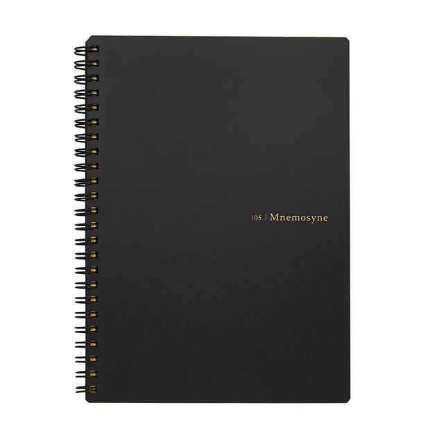 Mnemosyne Notebooks by Maruman are a pinnacle refined, Japanese design. Named after the Greek goddess of memory, these notebooks include sheets of acid-free 80 gsm paper that’s super smooth to the touch. The paper is resistant to ink bleed-through making it perfect for gel pens, pencils, markers, and fountain pens. Whether sketching, note-taking, planning, or journaling, there is a style for every need.
