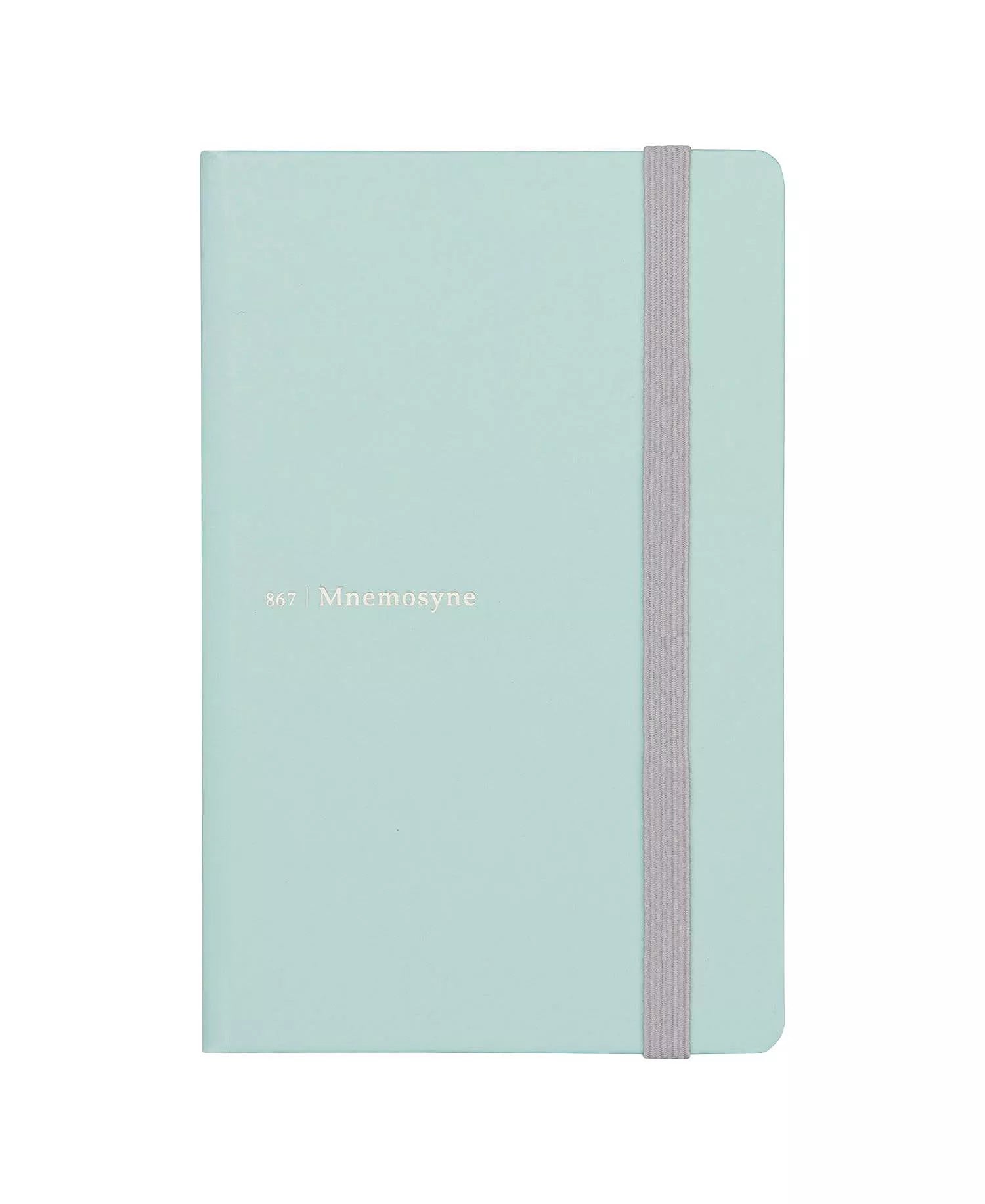 Mnemosyne is a notebook brand for everyone working on the concept of "Writing and thinking make your work more creative."

"Mnemosyne Journal" is the brand's first journal notebook that allows you to smoothly record ideas and records.
It's a hardcover type, so it's recommended for people who want to have a book for themselves. Write down your life log, illustrations, ideas, daily thoughts, etc.

Comes with two bookmark strings in colors that matc