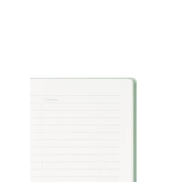 Maruman Mnemosyne A5 Journal - Lined - Mint Green