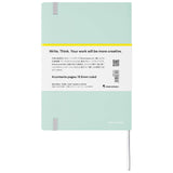 Maruman Mnemosyne A5 Journal - Lined - Mint Green