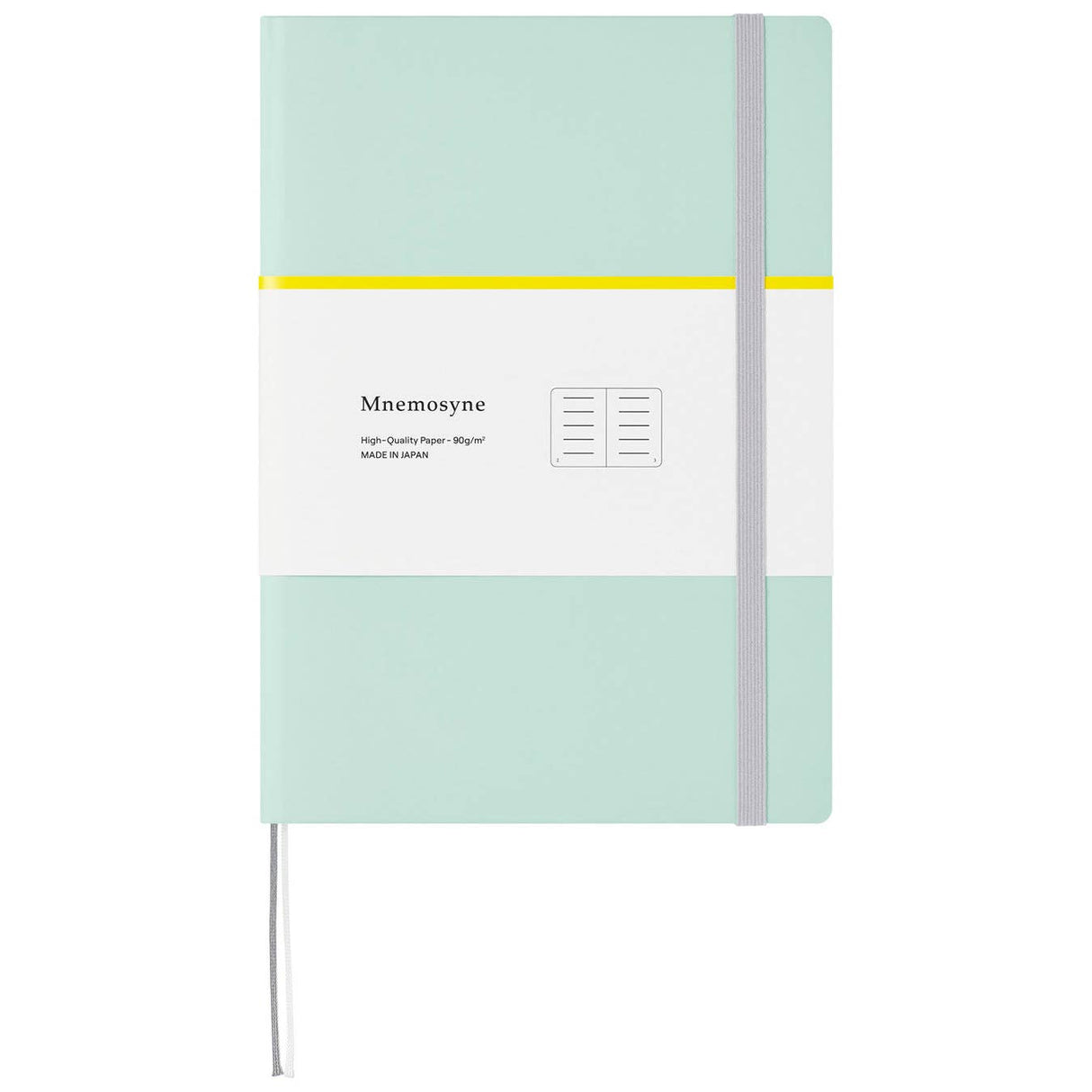 Maruman Mnemosyne A5 Journal - Lined - Mint Green