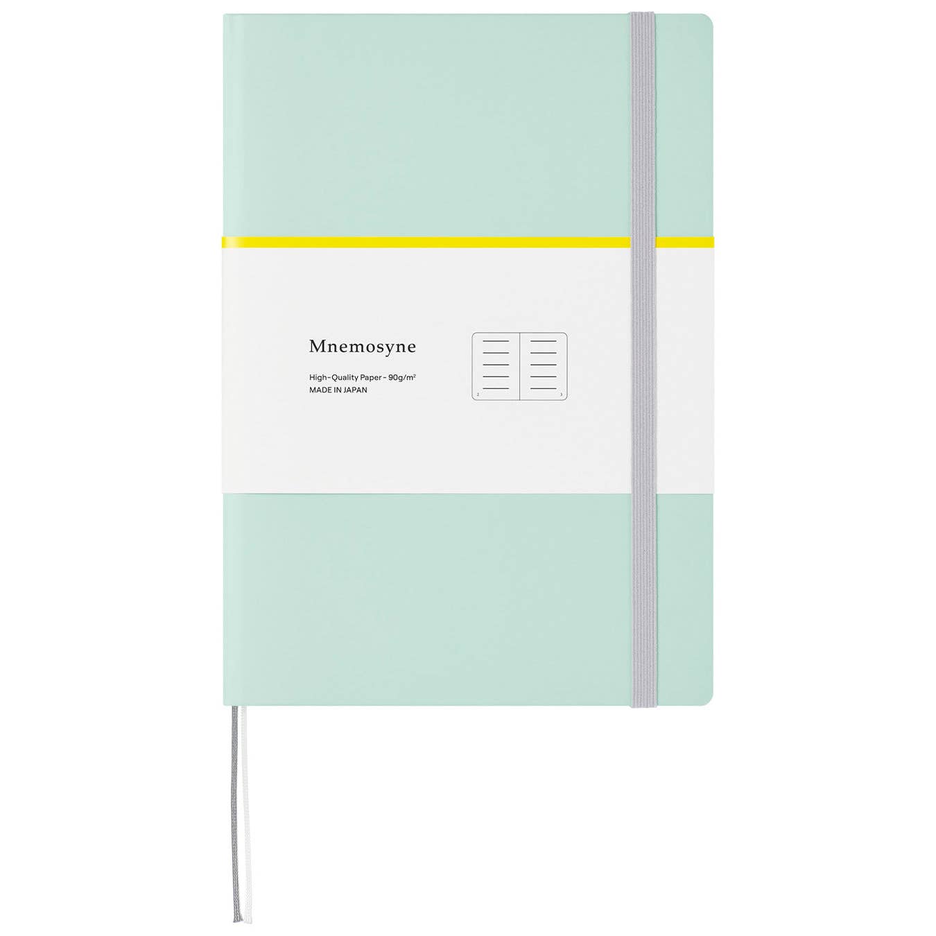 Maruman Mnemosyne A5 Journal - Lined - Mint Green