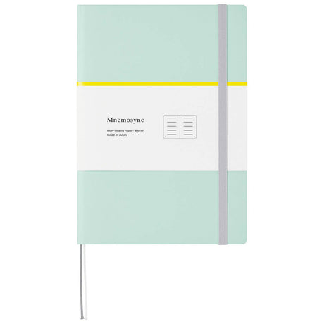Maruman Mnemosyne A5 Journal - Lined - Mint Green