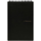 Mnemosyne Notebooks by Maruman are a pinnacle refined, Japanese design. Named after the Greek goddess of memory, these notebooks include sheets of acid-free 80 gsm paper that’s super smooth to the touch. The paper is resistant to ink bleed-through making it perfect for gel pens, pencils, markers, and fountain pens. Whether sketching, note-taking, planning, or journaling, there is a style for every need.

Easy to carry size allows you to write down ideas.

You can specify the title and separate it for filing