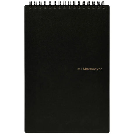 Mnemosyne Notebooks by Maruman are a pinnacle refined, Japanese design. Named after the Greek goddess of memory, these notebooks include sheets of acid-free 80 gsm paper that’s super smooth to the touch. The paper is resistant to ink bleed-through making it perfect for gel pens, pencils, markers, and fountain pens. Whether sketching, note-taking, planning, or journaling, there is a style for every need.

Easy to carry size allows you to write down ideas.

You can specify the title and separate it for filing