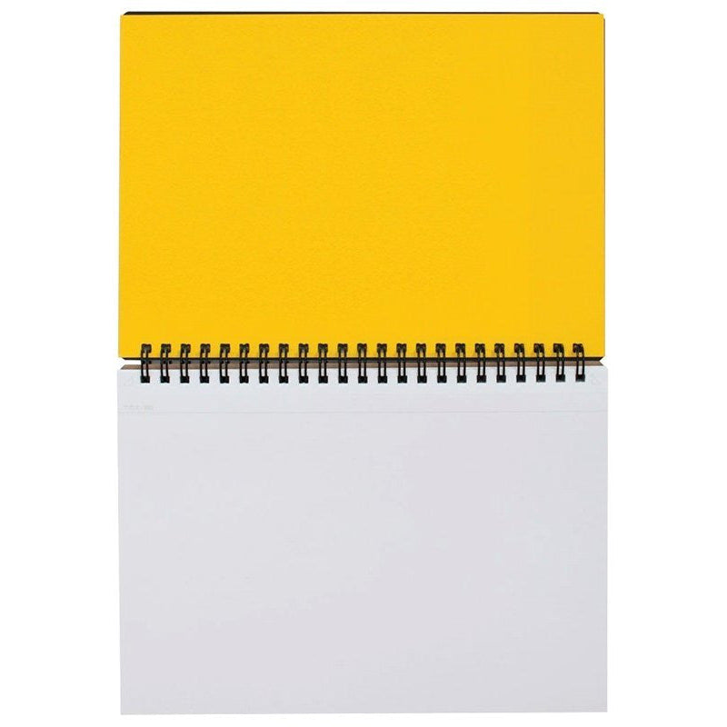 Mnemosyne Notebooks by Maruman are a pinnacle refined, Japanese design. Named after the Greek goddess of memory, these notebooks include sheets of acid-free 80 gsm paper that’s super smooth to the touch. Whether sketching, note-taking, planning, or journaling, there is a style for every need.

Easy to carry size allows you to write down ideas.

You can specify the title and separate it for filing.

Original writing paper designed for ease of writing.

Size: A5- 148 x 210mm&nbsp;
Twin wire
Blank
80g / ㎡
70 s