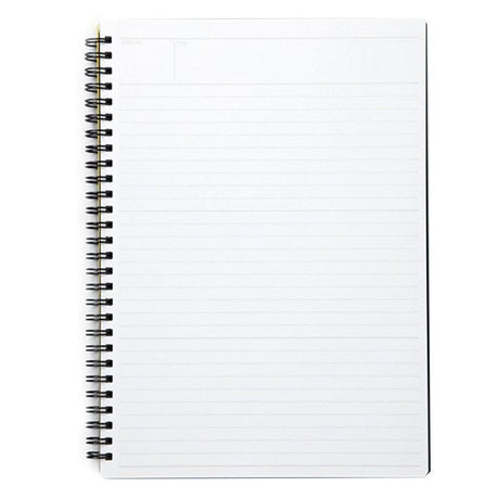 Mnemosyne Notebooks by Maruman are a pinnacle refined, Japanese design. Named after the Greek goddess of memory, these notebooks include sheets of acid-free 80 gsm paper that’s super smooth to the touch. The paper is resistant to ink bleed-through making it perfect for gel pens, pencils, markers, and fountain pens. Whether sketching, note-taking, planning, or journaling, there is a style for every need.

Easy to carry size allows you to write down ideas.

You can specify the title and separate it for filing