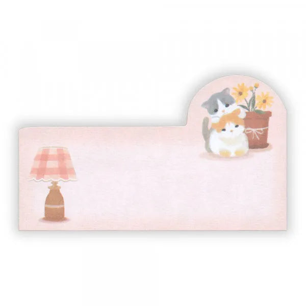 Mattari Animals Relax Day Kitten Sticky Notes