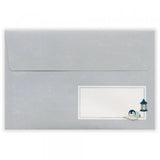 Relaxing Animals Day - A mini-letter depicting the days of each animal living in
a relaxed manner.
I drew a penguin enjoying reading in the study with candles and lights.
It is a size that can hold a photo (DSC format, L format) and can be mailed at a standard price.

Length 98× Width 148mm
8 pieces of stationery, 4 envelopes